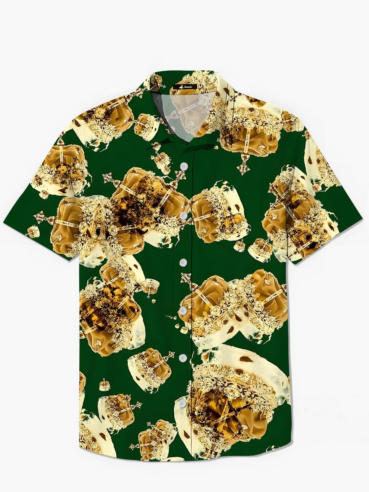 Crown Men's Pocket Short Sleeve Shirts