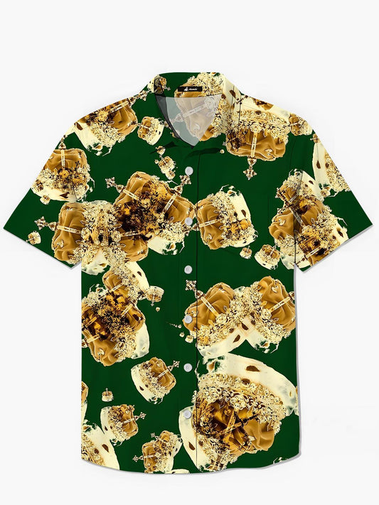 Crown Men's Pocket Short Sleeve Shirts