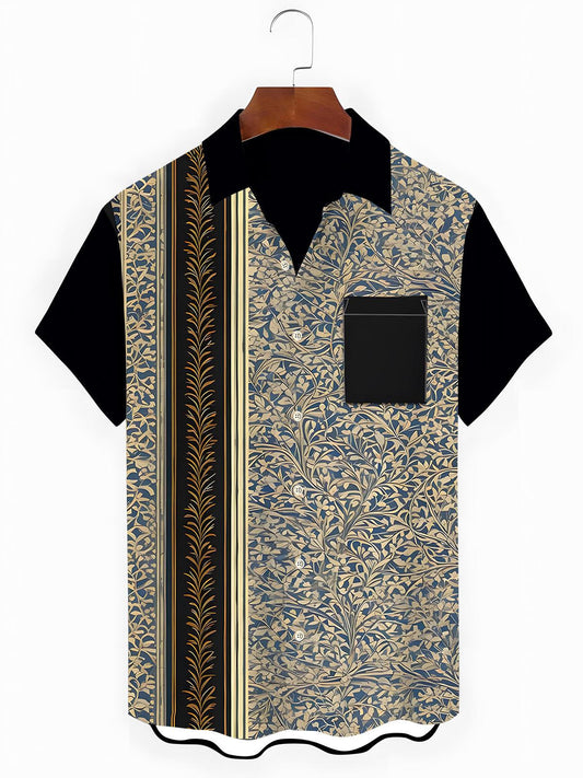 Leaf Men's Pocket Short Sleeve Shirts