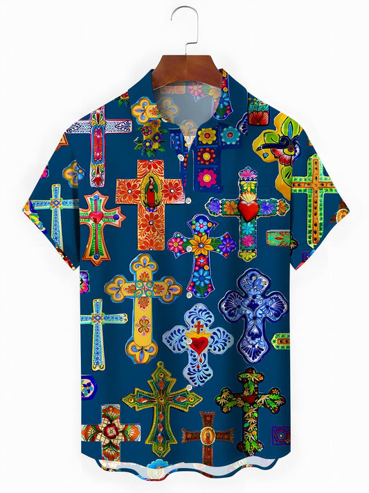 Cross Men's Pocket Short Sleeve Shirts