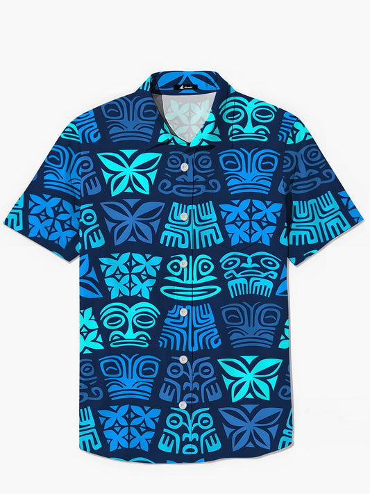 Hawaiian Men's Pocket Short Sleeve Shirts