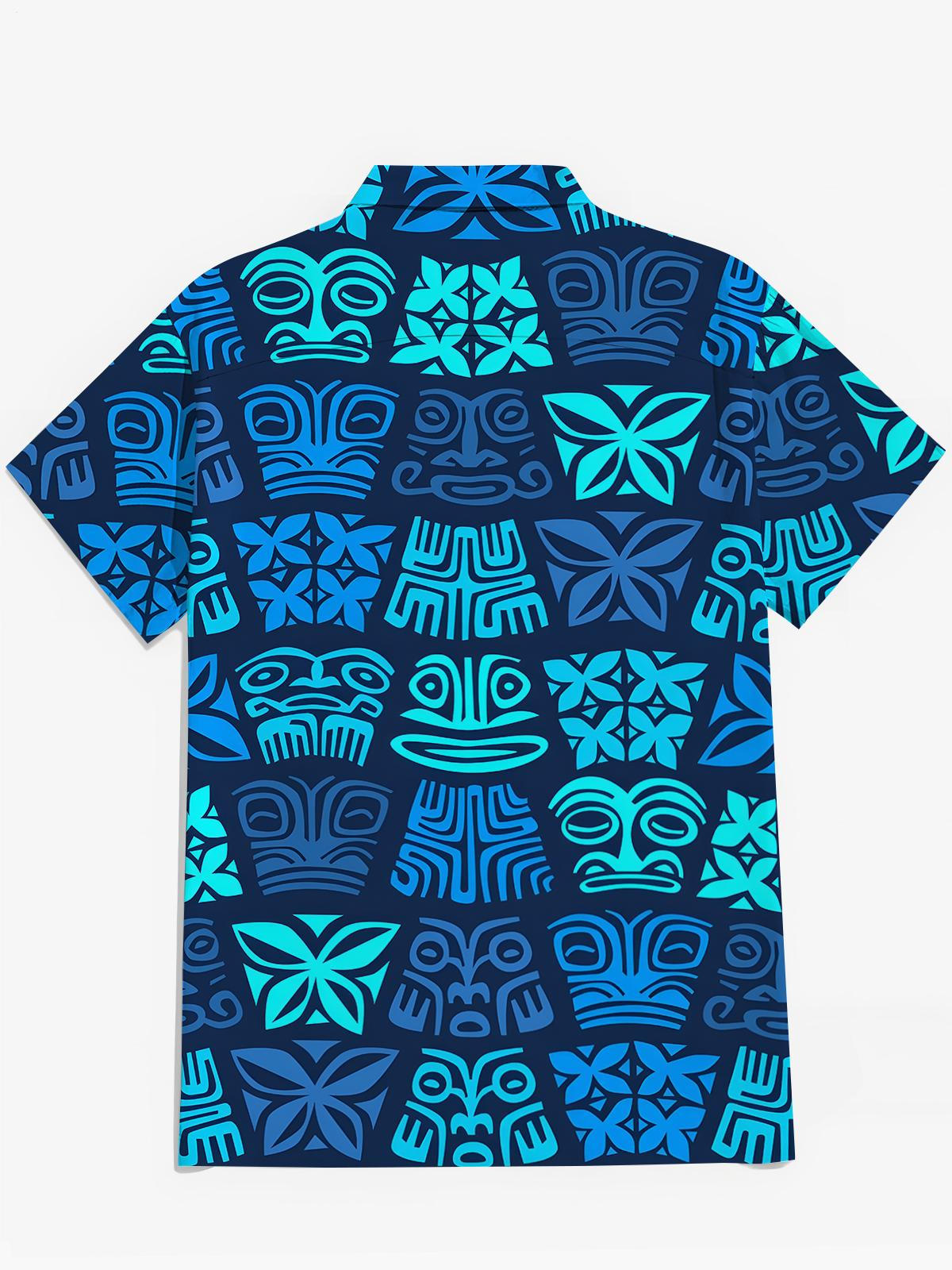 Hawaiian Men's Pocket Short Sleeve Shirts