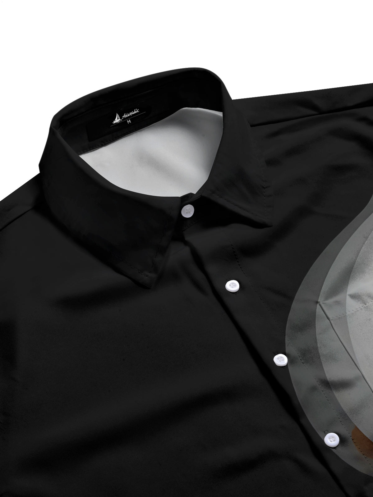Duck Print Men's Pocket Short Sleeve Shirts
