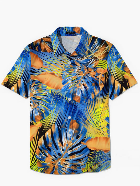 Leaf Men's Pocket Short Sleeve Shirts