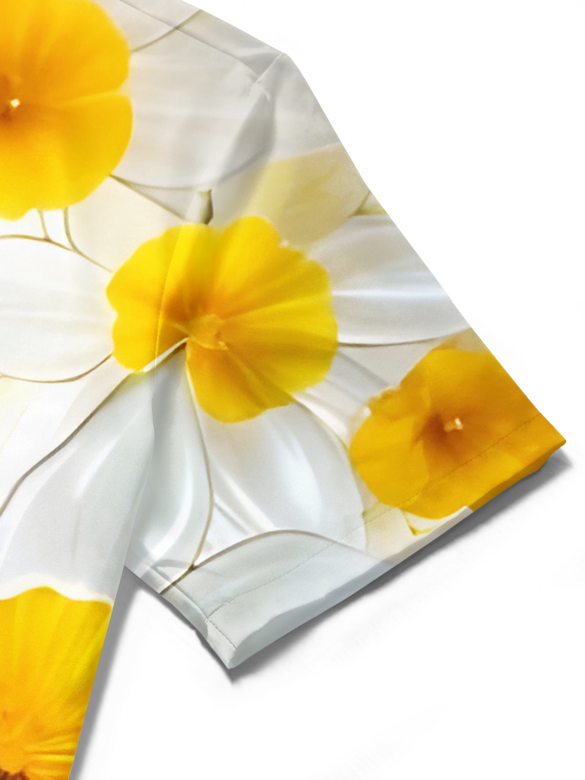 Floral Men's Pocket Short Sleeve Shirts