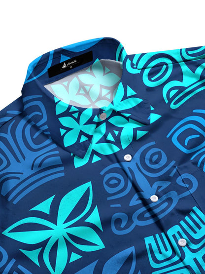 Hawaiian Men's Pocket Short Sleeve Shirts