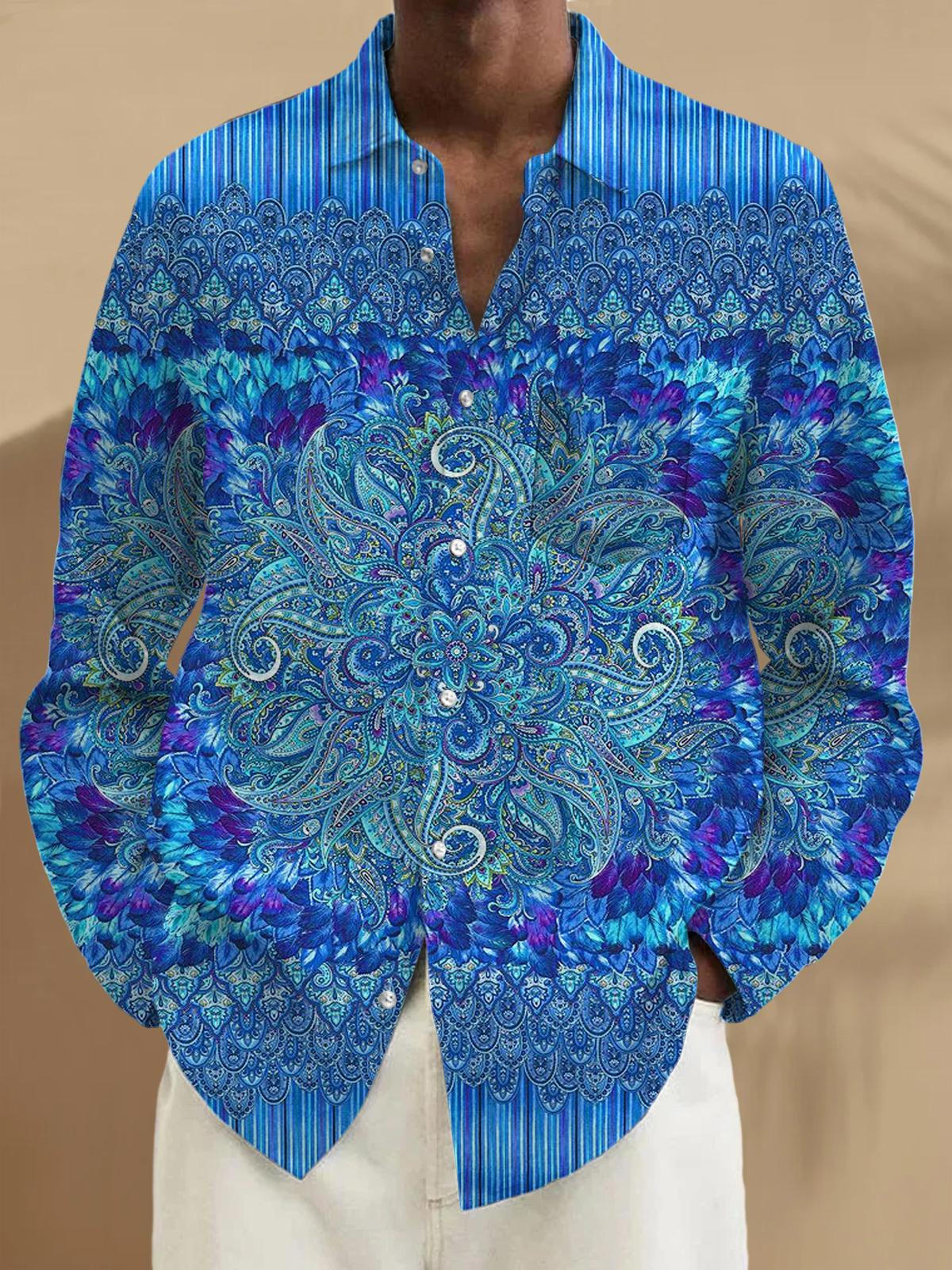 men's shirt front view