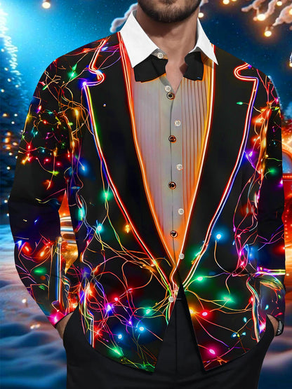 men's shirt front view