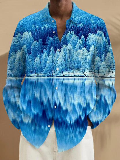 men's shirt front view