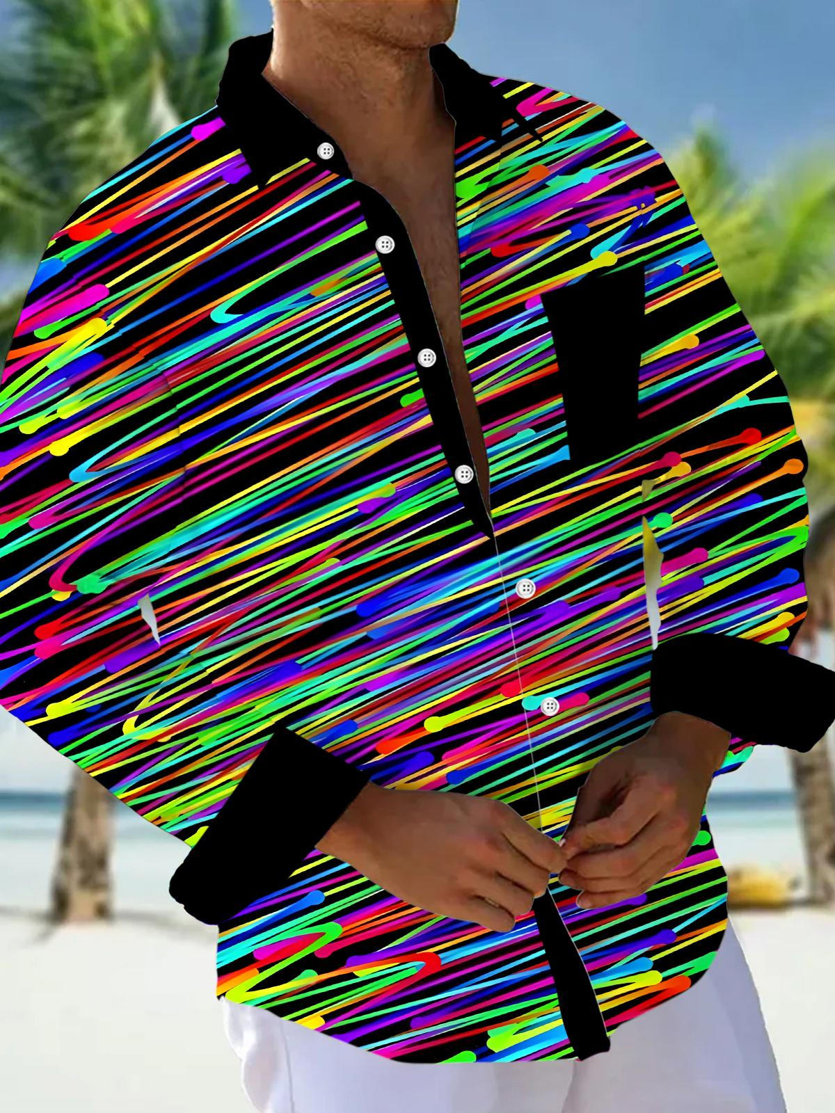 men's shirt front view