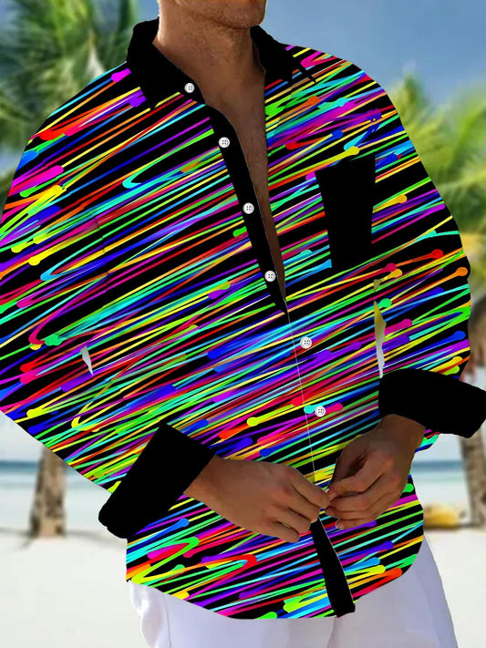 men's shirt front view