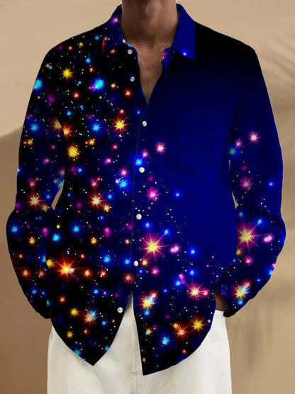 men's shirt front view