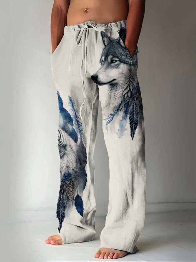 men's casual pants front view