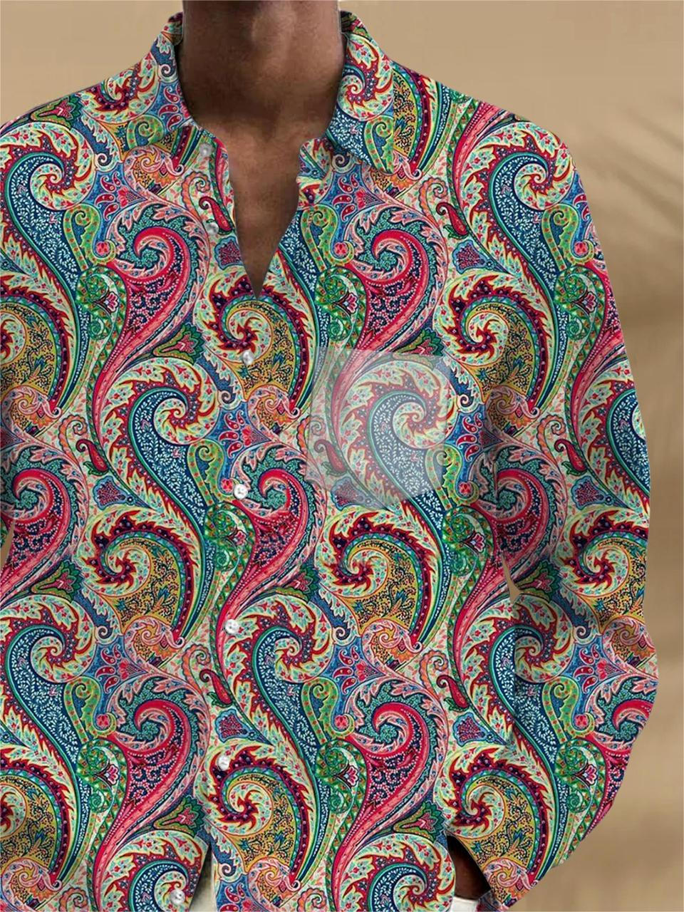 men's pocket shirt back view