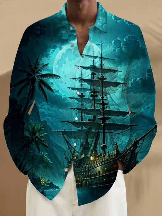 men's shirt front view