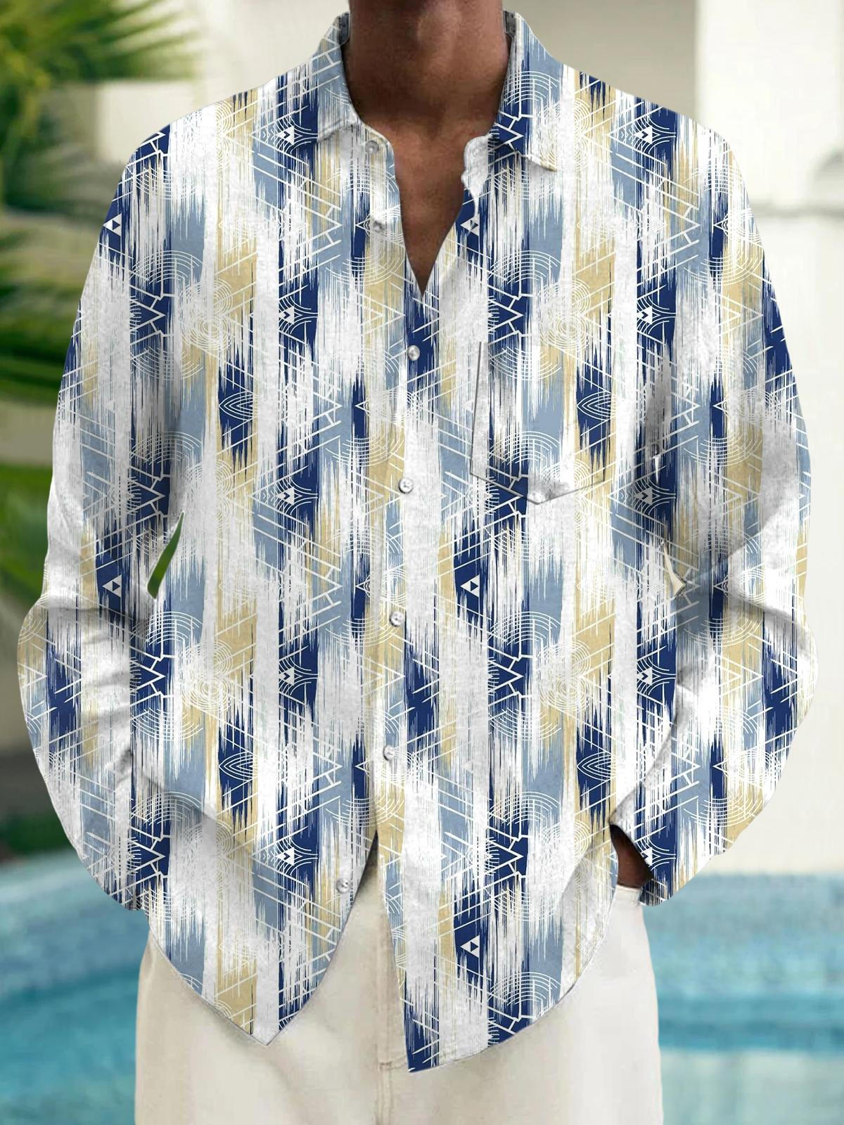 men's shirt front view