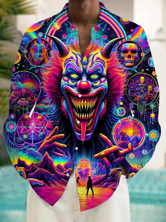 men's shirt front view