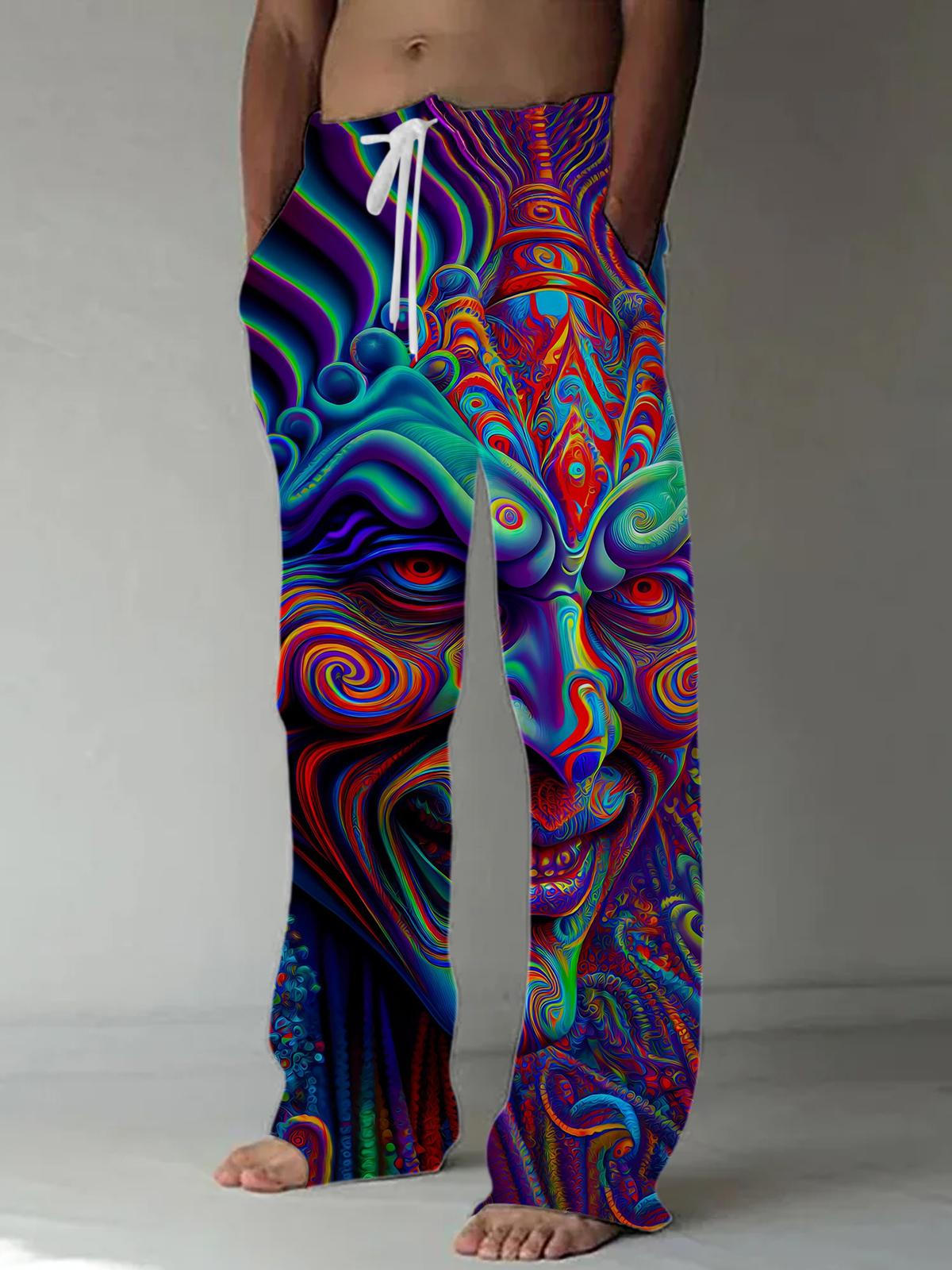 men's casual pants front view