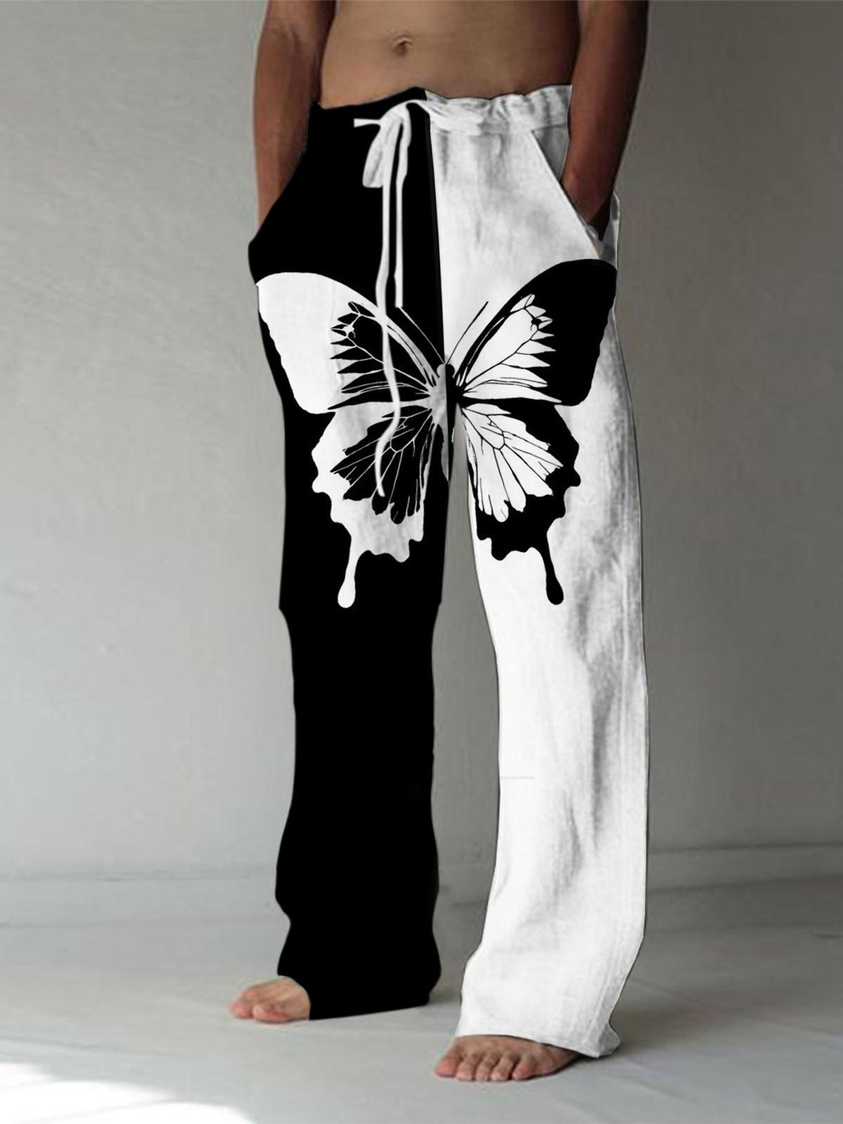 men's casual pants front view