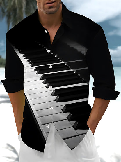 men's shirt front view