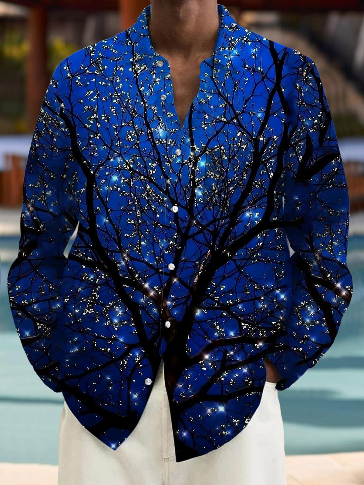 men's shirt front view