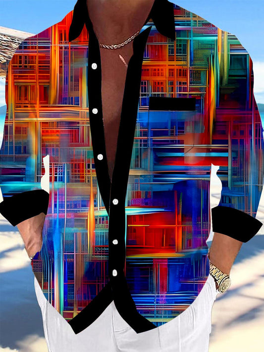 men's shirt front view