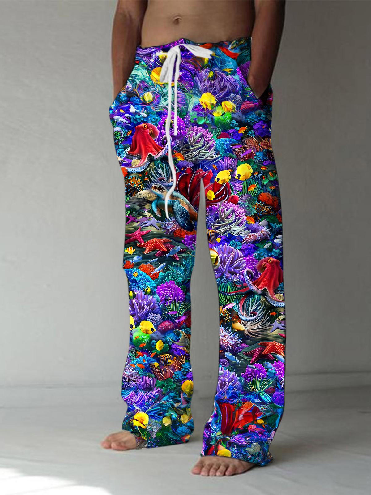 men's casual pants front view